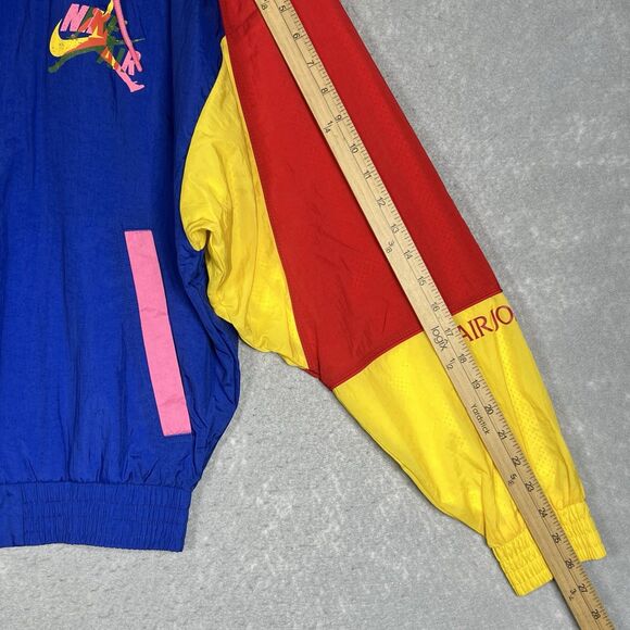NWT Air Jordan Jumpman Classics Multicolored Jacket CV7418-891 Men's Small NEW!! - Picture 9 of 14